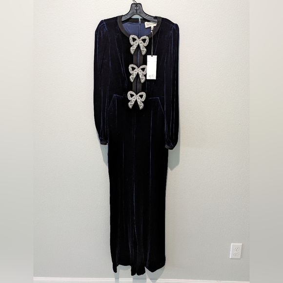 SALONI Pants - SALONI Camille Bows Jumpsuit